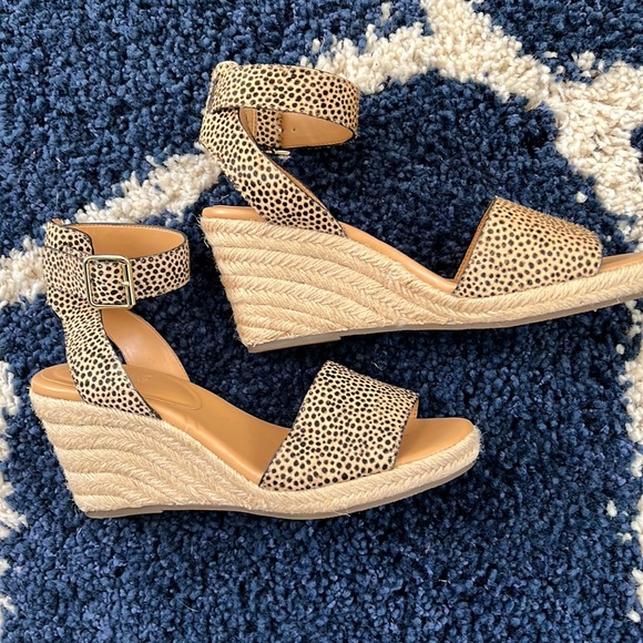 Jcrew 3 inch wedge sandals - Picture 1 of 6